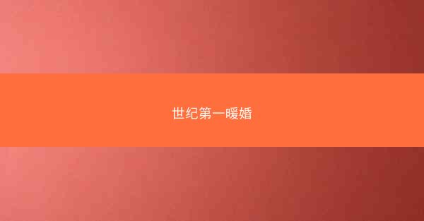 世纪第一暖婚