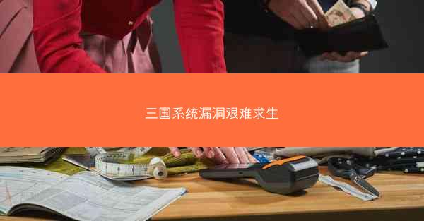 三国系统漏洞艰难求生