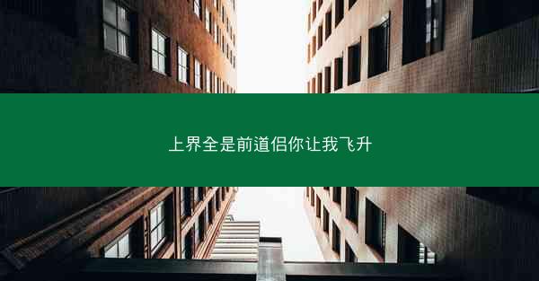 上界全是前道侣你让我飞升