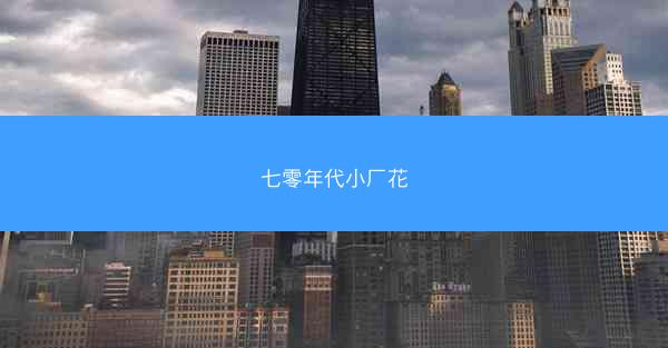 七零年代小厂花