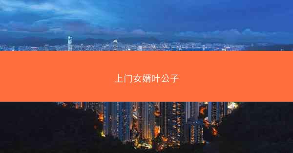 上门女婿叶公子