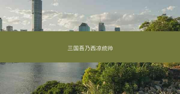三国吾乃西凉统帅