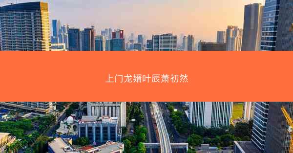 上门龙婿叶辰萧初然