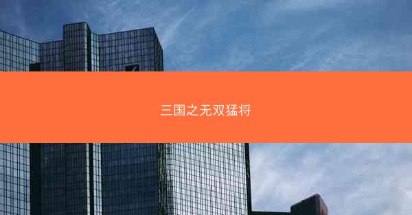 三国之无双猛将 三国之无双猛将