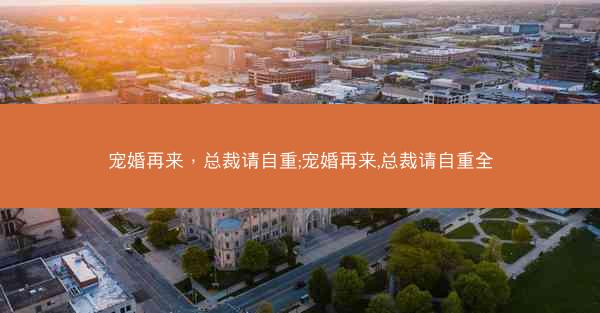 宠婚再来，总裁请自重;宠婚再来,总裁请自重全