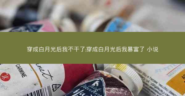 穿成白月光后我不干了;穿成白月光后我暴富了 小说