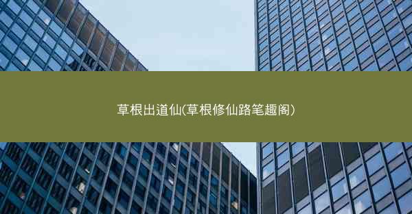 草根出道仙(草根修仙路笔趣阁)