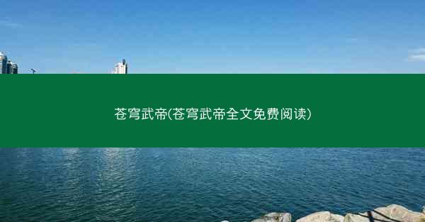 苍穹武帝(苍穹武帝全文免费阅读)