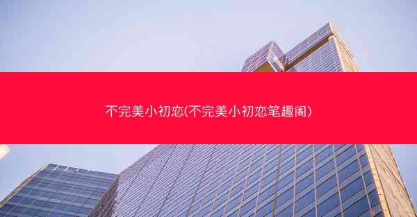 不完美小初恋(不完美小初恋笔趣阁)