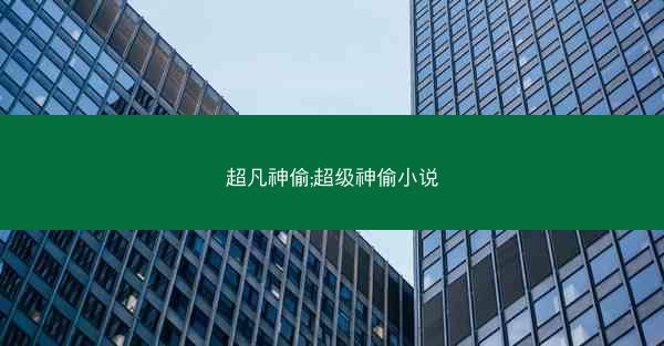 超凡神偷;超级神偷小说