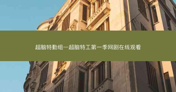 超脑特勤组—超脑特工第一季网剧在线观看