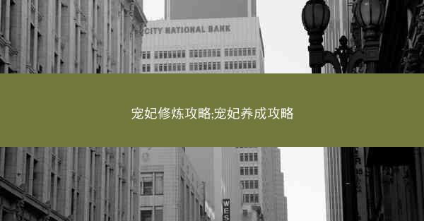 宠妃修炼攻略;宠妃养成攻略