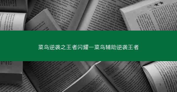菜鸟逆袭之王者闪耀—菜鸟辅助逆袭王者
