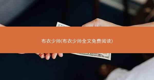 布衣少帅(布衣少帅全文免费阅读)