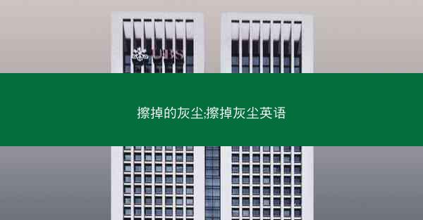 擦掉的灰尘;擦掉灰尘英语
