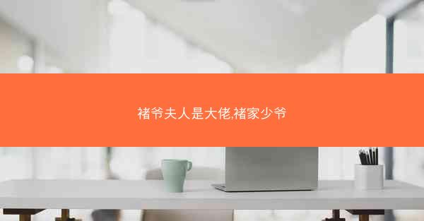 褚爷夫人是大佬,褚家少爷