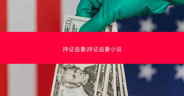 持证追妻;持证追妻小说