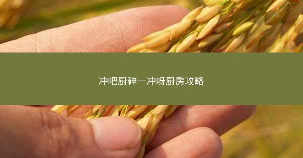 冲吧厨神—冲呀厨房攻略