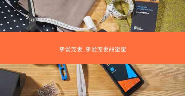挚爱宠妻_挚爱宠妻甜蜜蜜