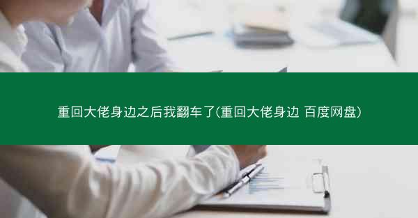 重回大佬身边之后我翻车了(重回大佬身边 百度网盘)