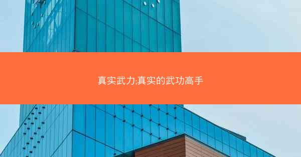 真实武力;真实的武功高手