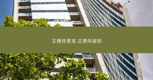 正侧侍君宠-正君侍规矩