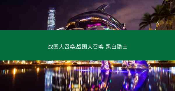 战国大召唤;战国大召唤 黑白隐士