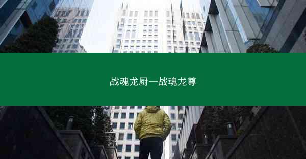 战魂龙厨—战魂龙尊