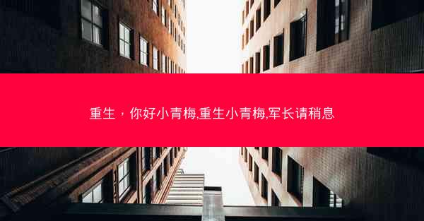 重生，你好小青梅,重生小青梅,军长请稍息