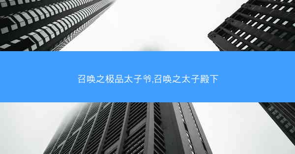 召唤之极品太子爷,召唤之太子殿下