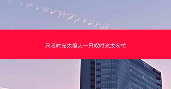 只叹时光太撩人—只叹时光太匆忙