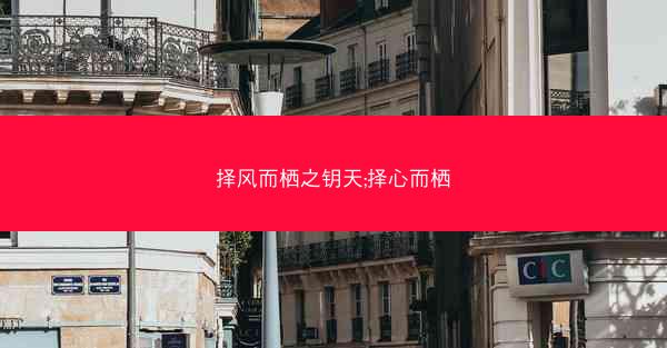 择风而栖之钥天;择心而栖