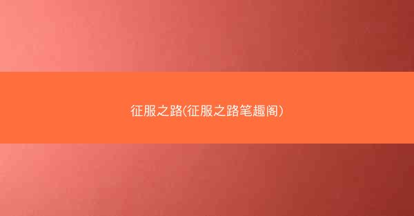 征服之路(征服之路笔趣阁)