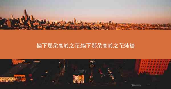 摘下那朵高岭之花;摘下那朵高岭之花炖糖