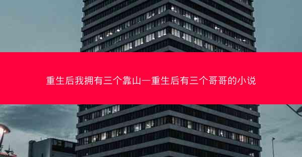 重生后我拥有三个靠山—重生后有三个哥哥的小说