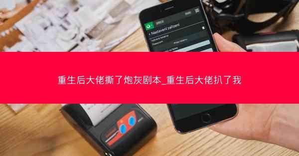 重生后大佬撕了炮灰剧本_重生后大佬扒了我