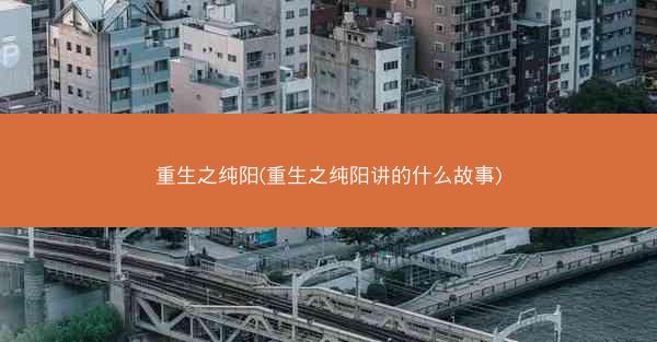 重生之纯阳(重生之纯阳讲的什么故事)