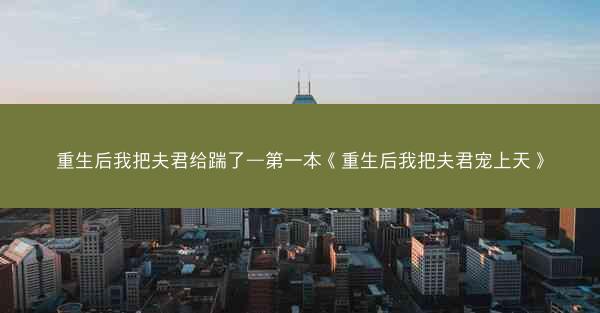重生后我把夫君给踹了—第一本《重生后我把夫君宠上天》