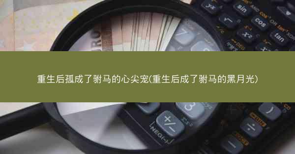 重生后孤成了驸马的心尖宠(重生后成了驸马的黑月光)