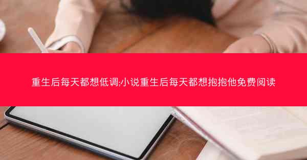 重生后每天都想低调;小说重生后每天都想抱抱他免费阅读