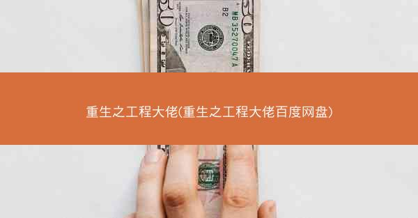 重生之工程大佬(重生之工程大佬百度网盘)