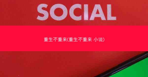 重生不重来(重生不重来 小说)