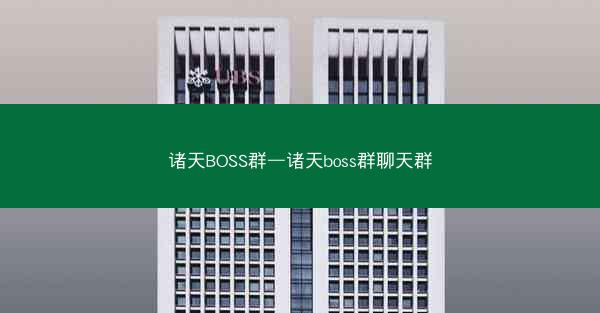 诸天BOSS群—诸天boss群聊天群