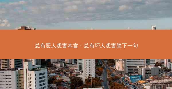 总有恶人想害本宫、总有坏人想害朕下一句