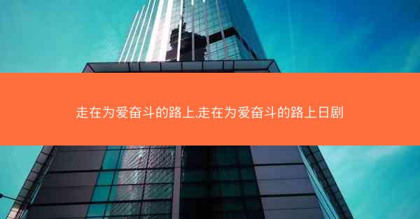 走在为爱奋斗的路上,走在为爱奋斗的路上日剧