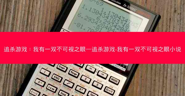追杀游戏：我有一双不可视之眼—追杀游戏-我有一双不可视之眼小说