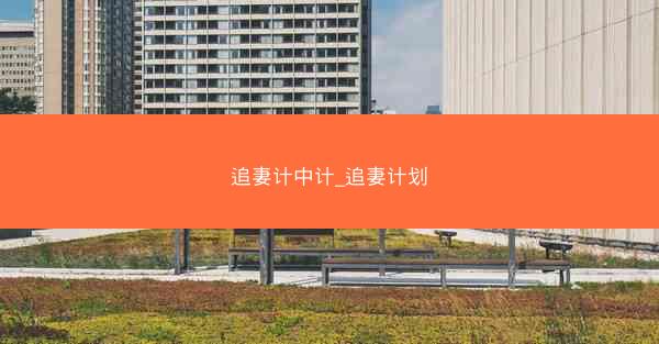 追妻计中计_追妻计划