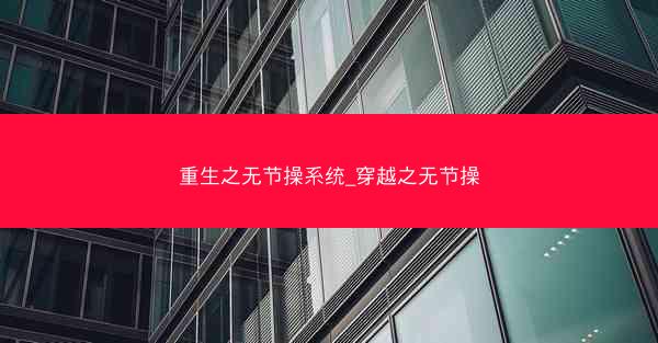 重生之无节操系统_穿越之无节操