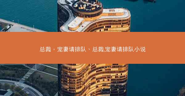 总裁，宠妻请排队、总裁,宠妻请排队小说