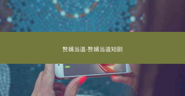 赘婿当道-赘婿当道短剧